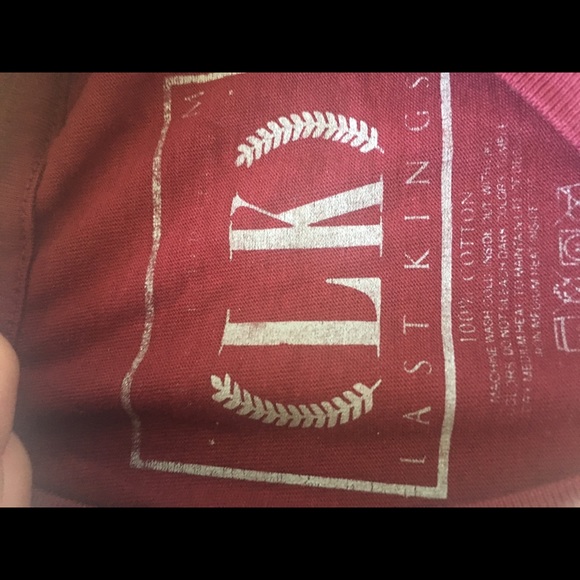 Maroon Last King’s T-Shirt - Picture 6 of 7